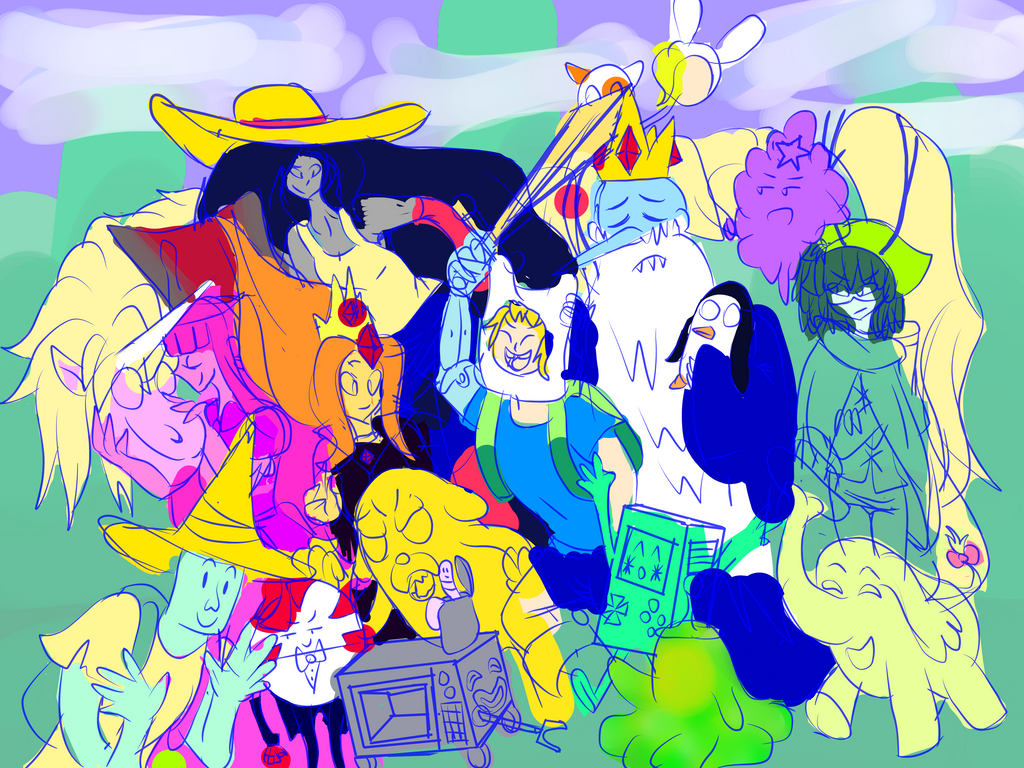 rip adventure time by bluebunnygal on DeviantArt