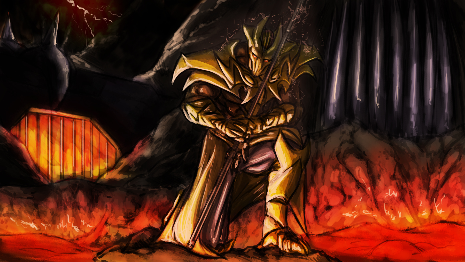 Guild Wars Lore : The Defeat of Optimus Calith by Gannadene on DeviantArt