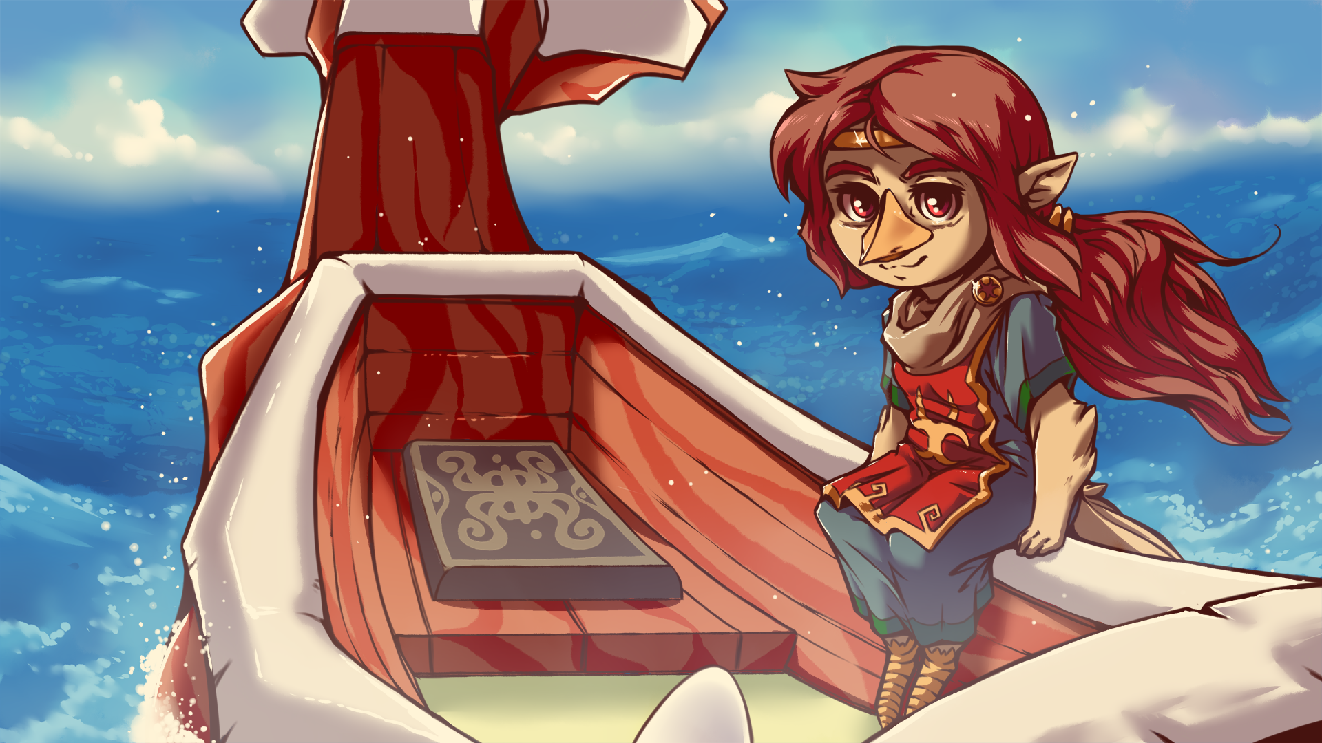 Medli on the Sea by Gannadene