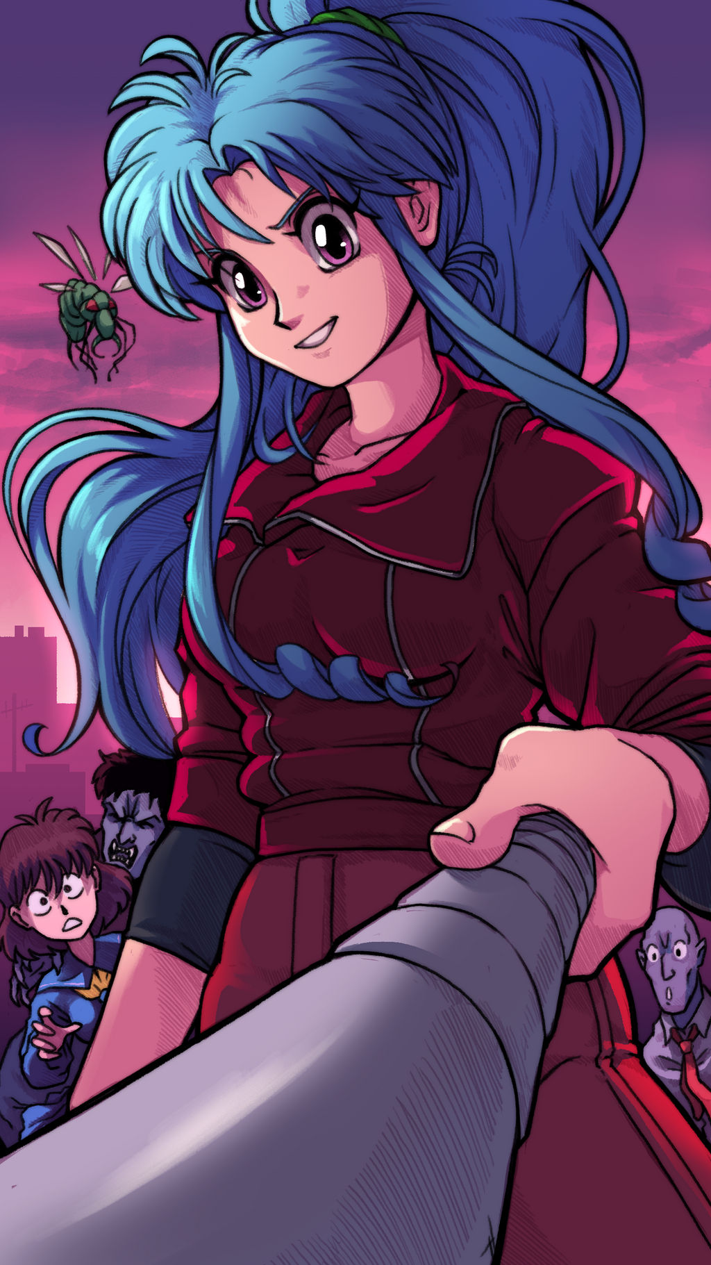 Botan's Bat by Gannadene on DeviantArt