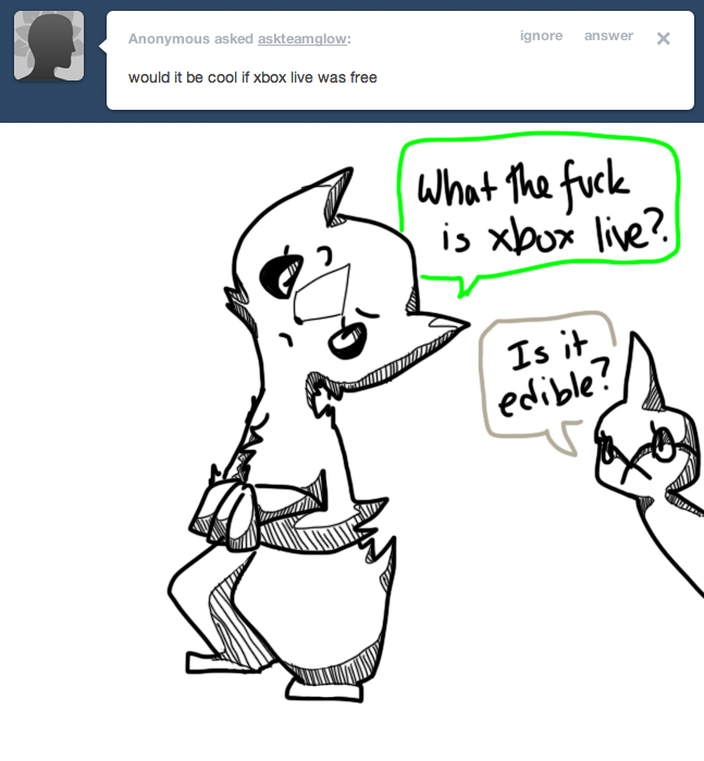 Xbox Live - Tumblr Ask