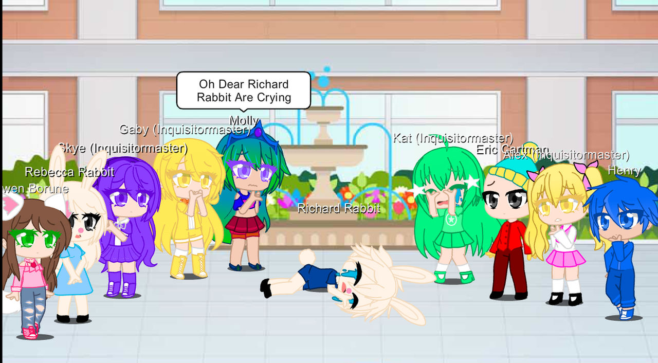 Richard Rabbit Is Crying by MollyTheObjectThingy on DeviantArt