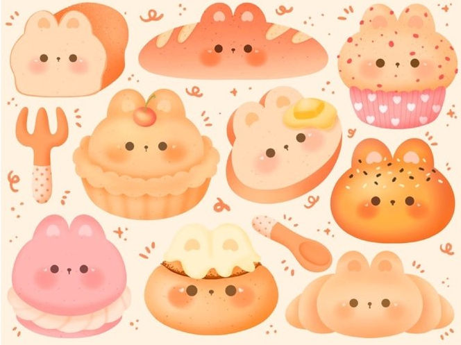 CUTE chibi food! by Sunnythetherian12 on DeviantArt