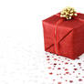 Christmas Present Gift Box Red