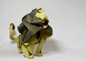 Origami Lion 2014