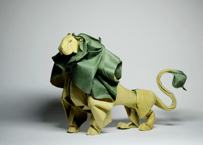 Origami Lion 2012