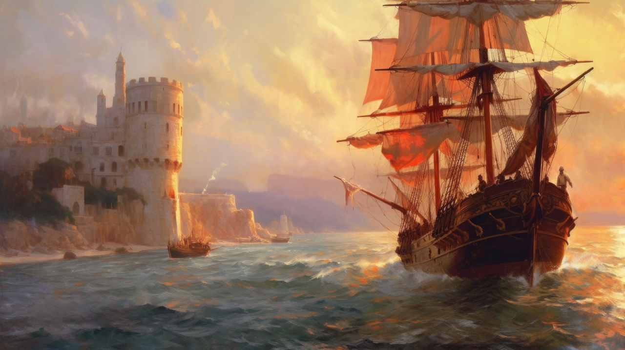 Sailing Ship by EpicSteps on DeviantArt
