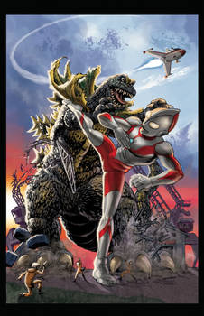 Ultraman vs Jiras