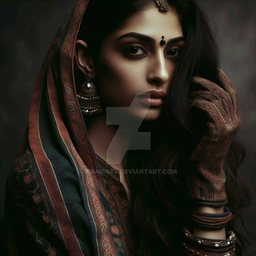 Indian Woman v1 by danissyx on DeviantArt