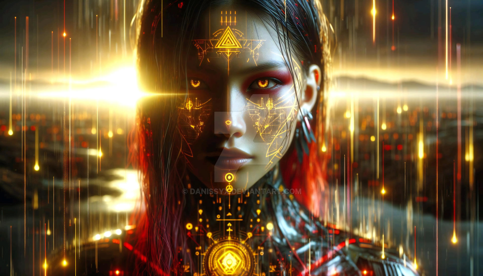 Cyber Rune 8K Cyberpunk Runes by danissyx on DeviantArt