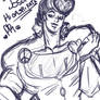 Josuke Highashikata sketch