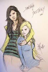 Brittana fanart 3