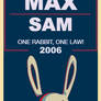 Max's presidential campaign poster