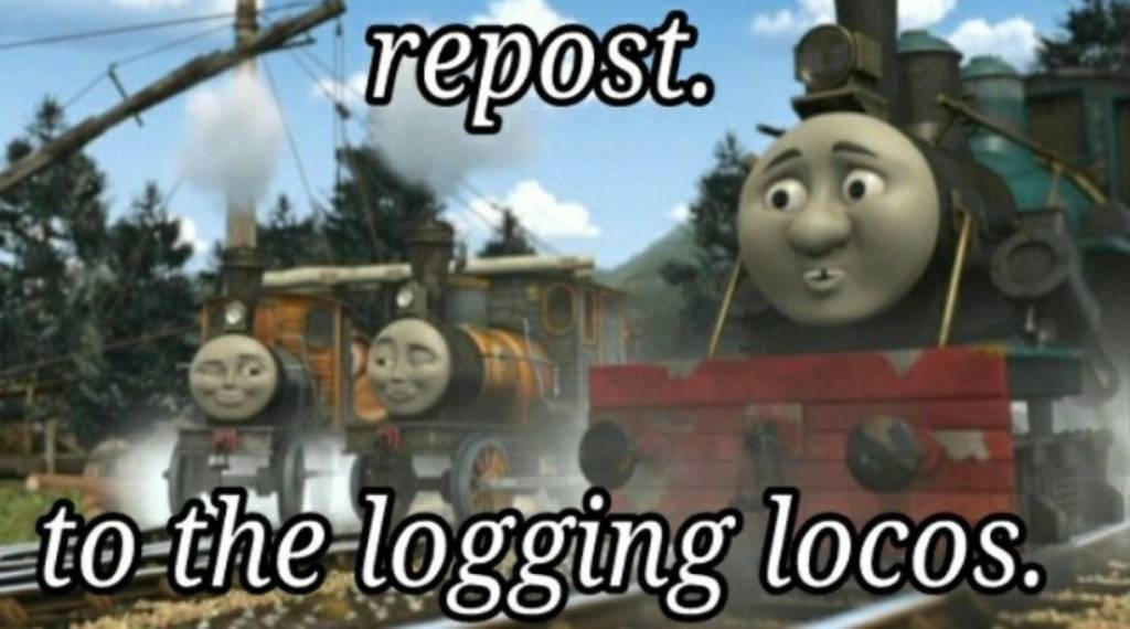 The Logging Locos Rws repost to the logging locos by adriana4ever on DeviantArt