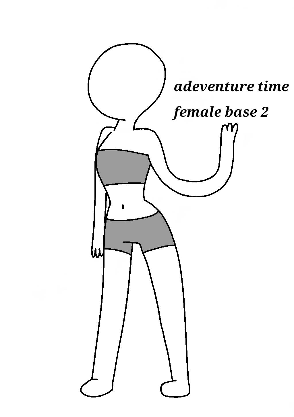 Adventure Time Female Base 2 By Adriana4ever On Deviantart