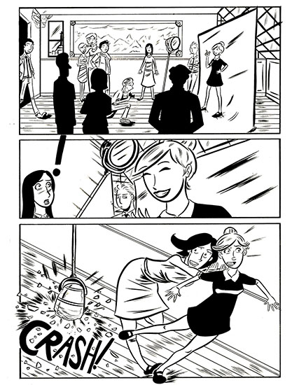 VonTrapp and Pink Martini Comic pg 1