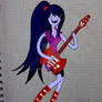 Marceline de lapiz y pluma color electronico