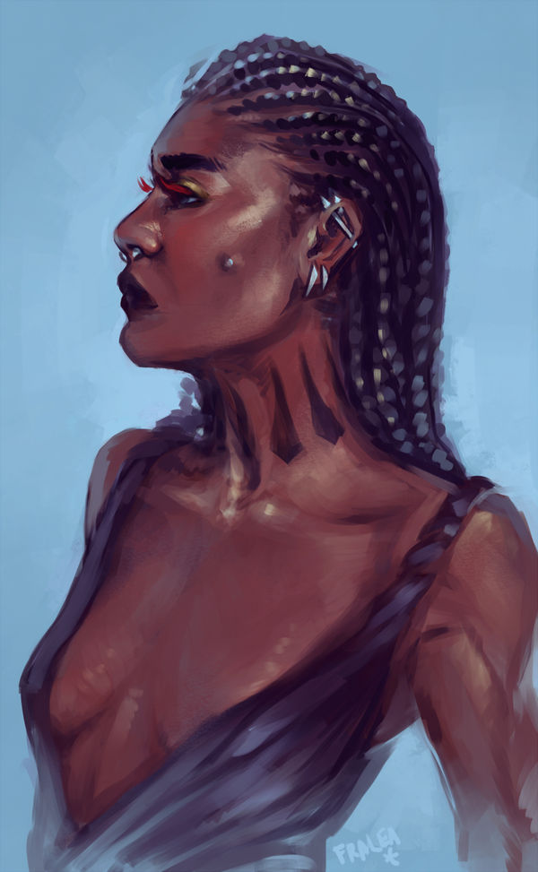 Ava Speedpaint by fralea