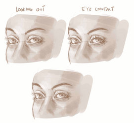 eye contact study