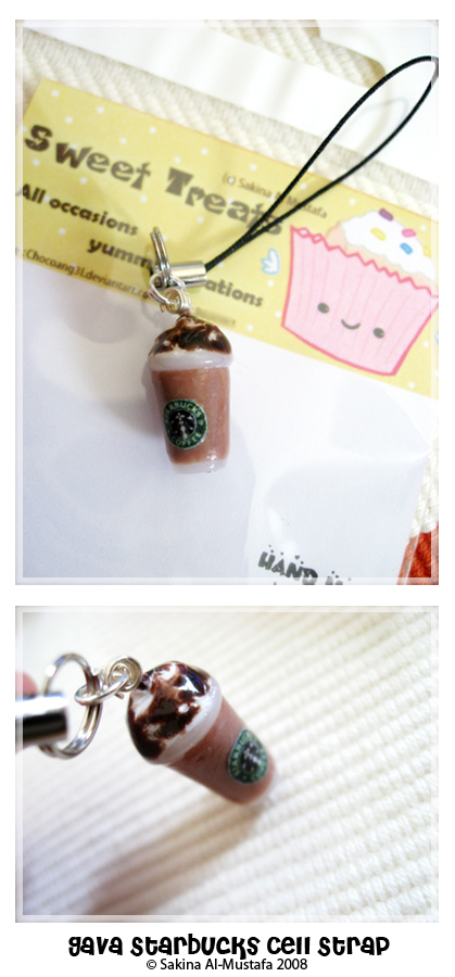 Gava Starbucks Cell Strap