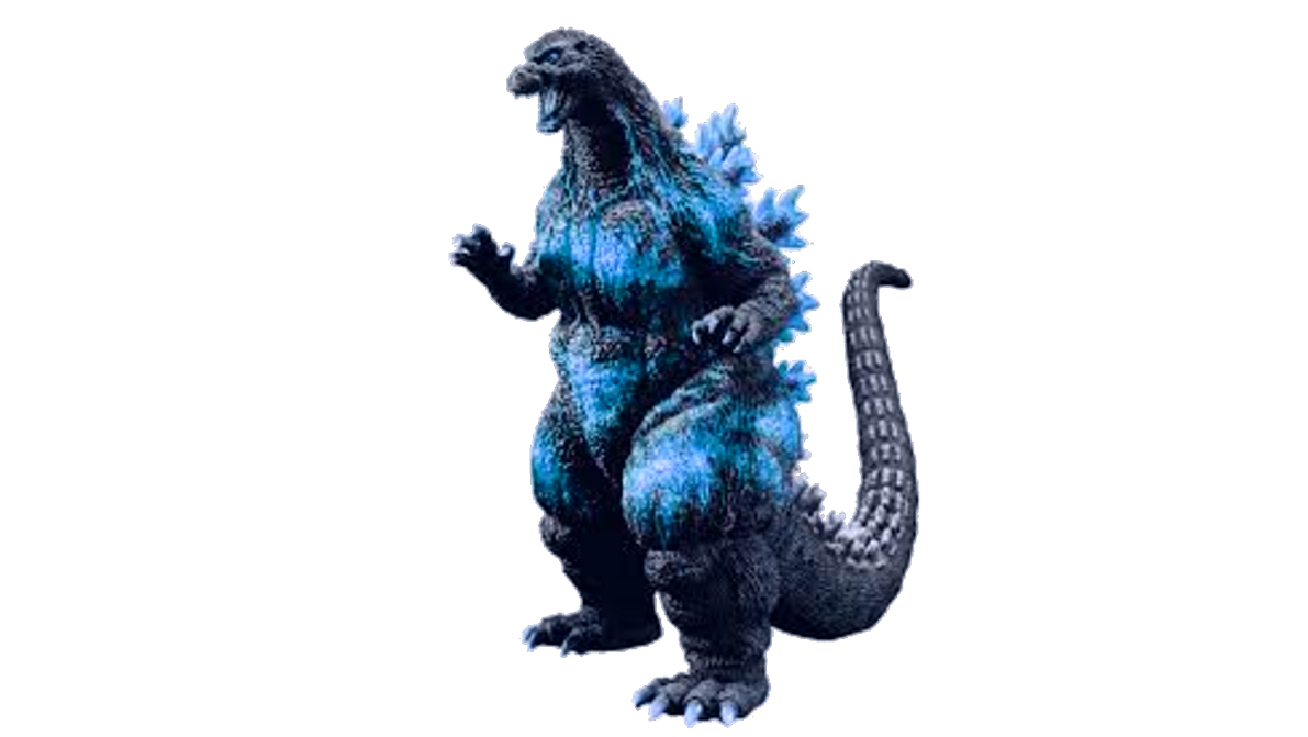 Gozilla Blue Blue Burning Godzilla Transparent by woahcrashbandicoot on DeviantArt