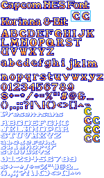 Capcom NES Font (English Only) by RKB-DEVIANTART on DeviantArt