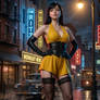 Kagome Higurashi as Silk Spectre - Heroic Pose