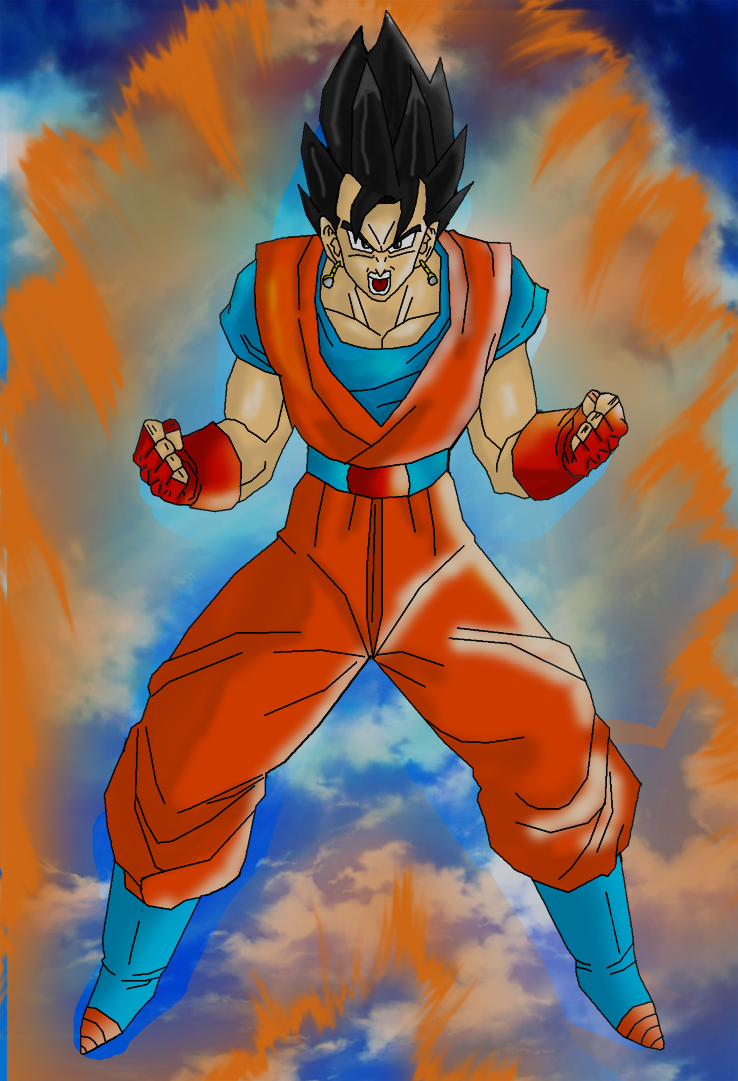 Goku Super Sayan 2 by YennK999 on DeviantArt, sayan