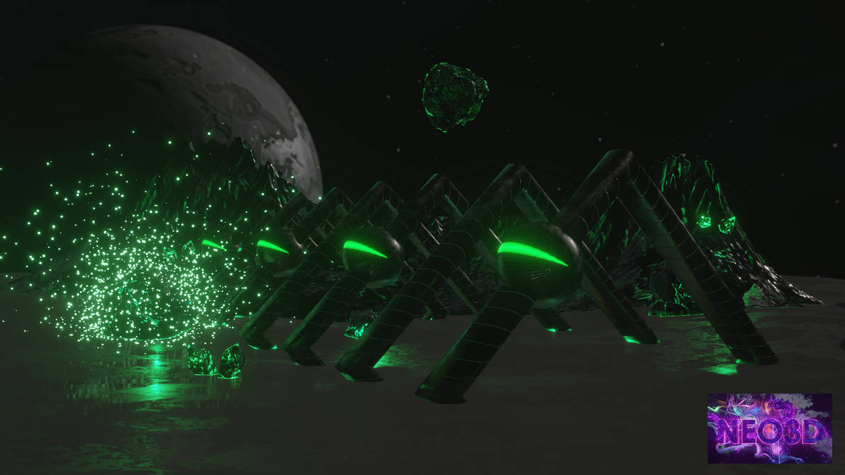 Alien Battle Base by NEO3DOFFICIAL on DeviantArt