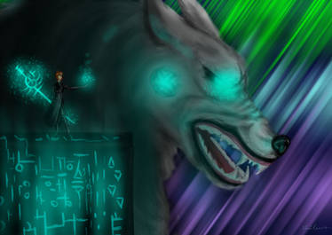 Cybernetic wolf