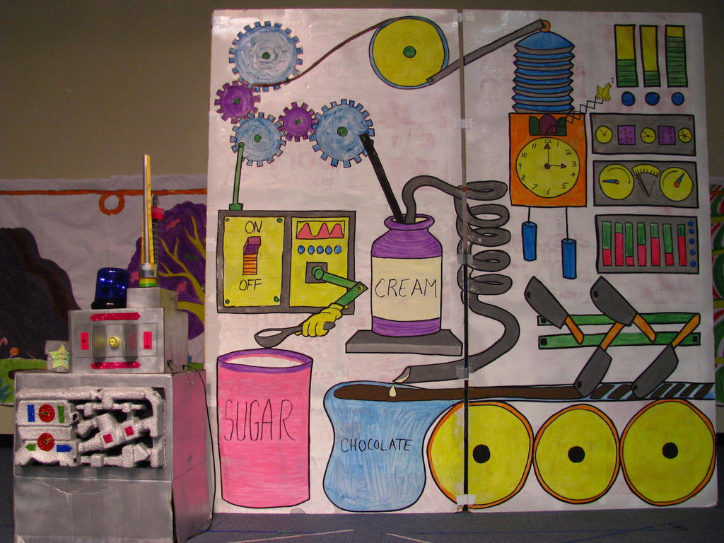 Willy Wonka Scenery The Inventing Room By Caseva On Deviantart