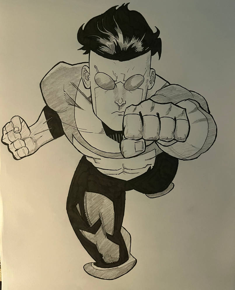 Tower Exploding Invincible Drawing Invincible by MooratSmith on DeviantArt