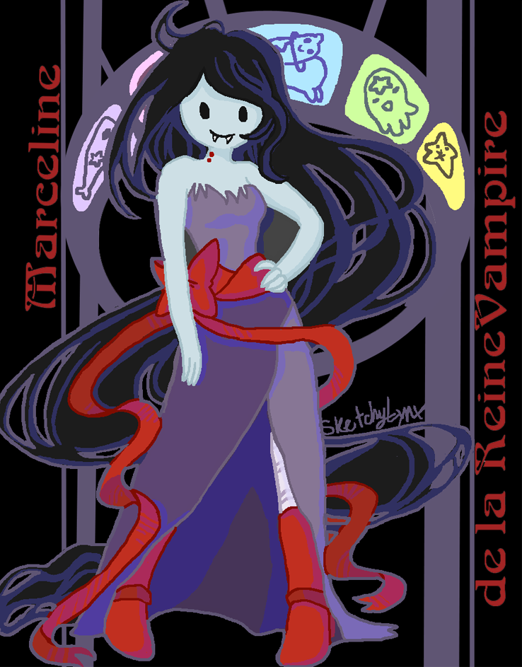 Marceline de la Reine Vampire by BlackLynx-chan on DeviantArt