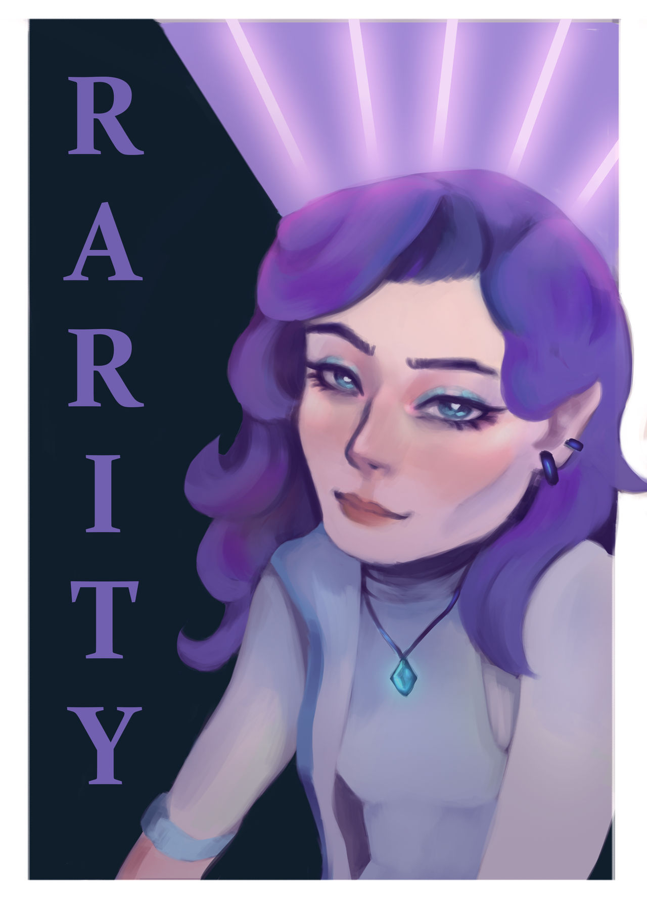Boy Rarity Human Rarity as a human! by itstealeaf on DeviantArt