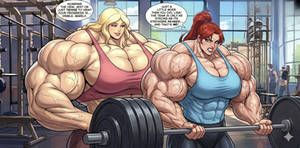 Lisa vs Jenifer Gym Comic II