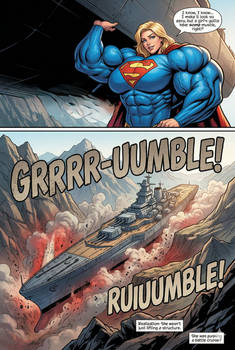 Supergirl Like use her powers!