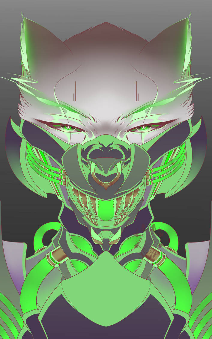 Wolf under the mask. by MaxBlackburnowo on DeviantArt