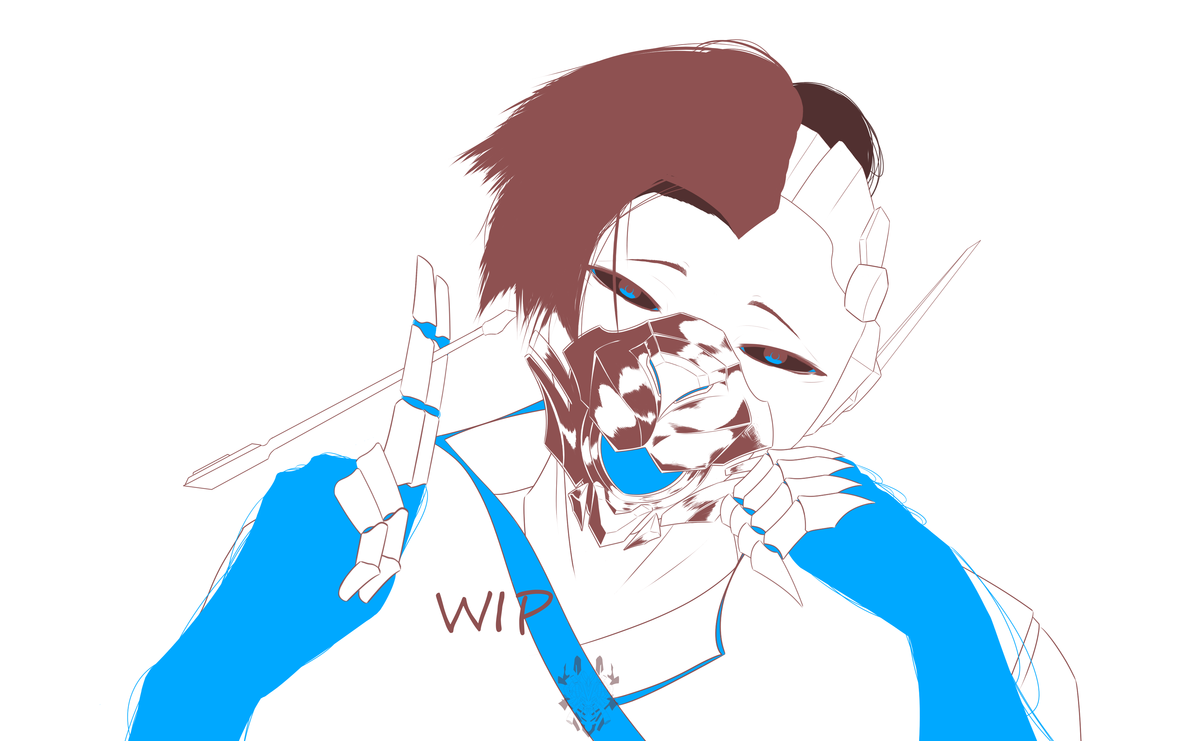 White rabbit (WIP) part 5 by MaxBlackburnowo on DeviantArt