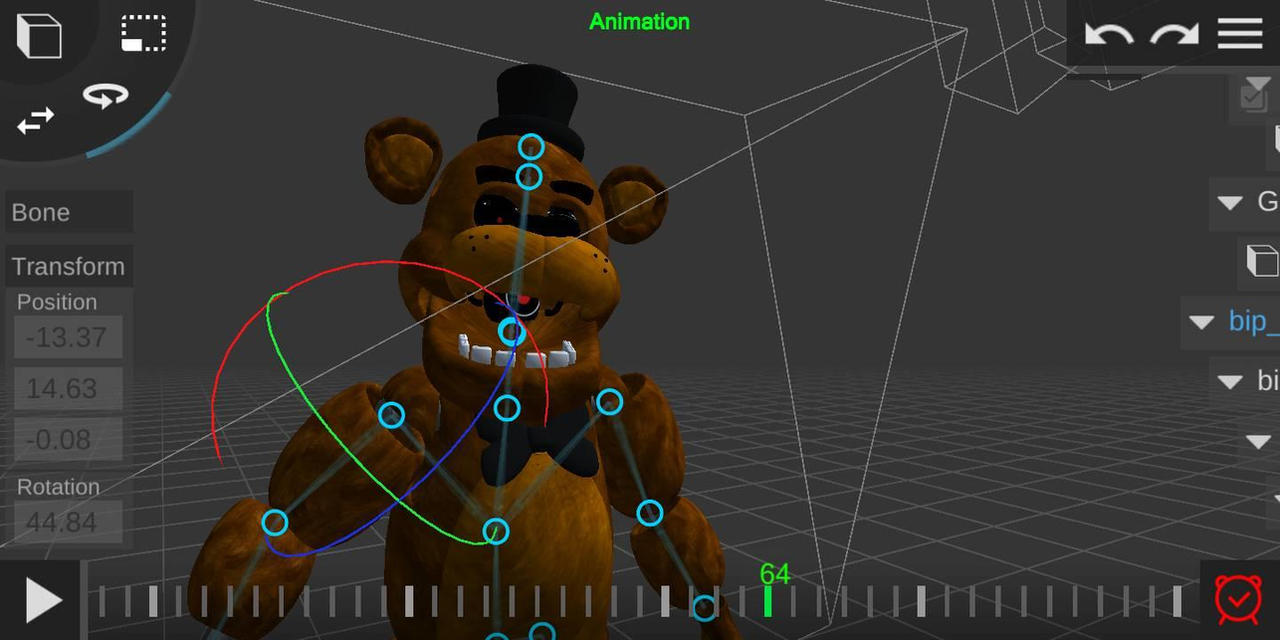freddy 3D model by zackbag2 on DeviantArt