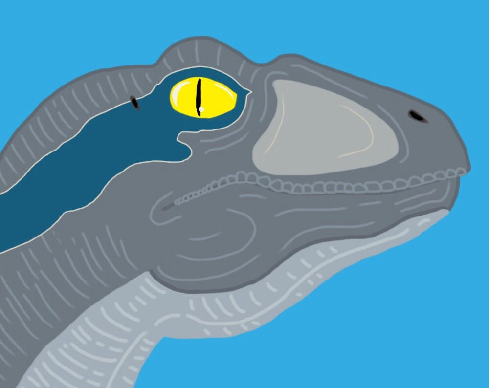 Raptor Blue - Jurassic World by Godzilla14 on DeviantArt