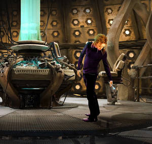 Tim Minchin in the TARDIS