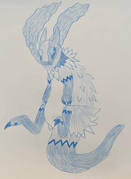 Dragon kangaroo fakemon kandrac