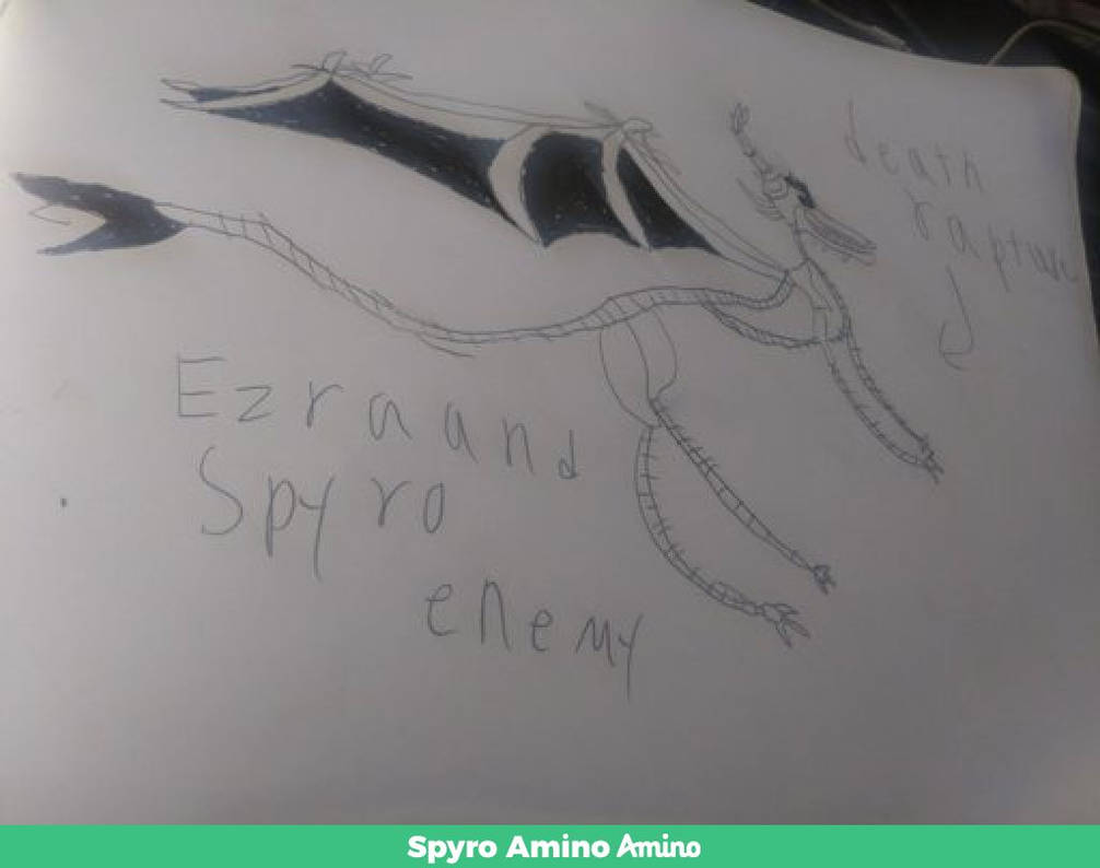 A very old drawing of death rapture by Ezradabluedragon on DeviantArt