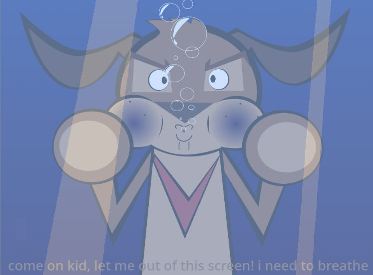 the dog behind the screen by willieboy04 on DeviantArt