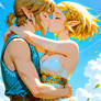 Link x Princess Zelda - Legend of Zelda TOTK