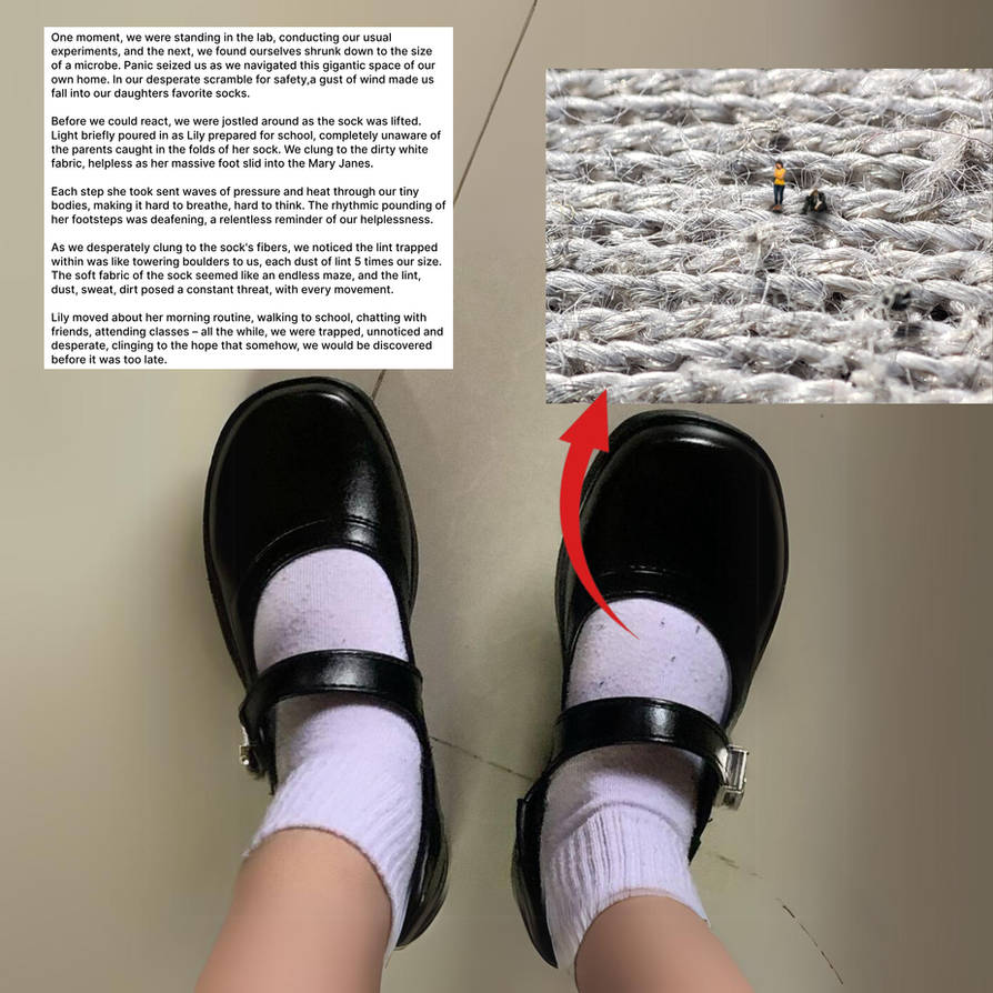 Socks Stuck Shrunk And Stuck In My Daughters School Socks by TIDARAKALAM on DeviantArt