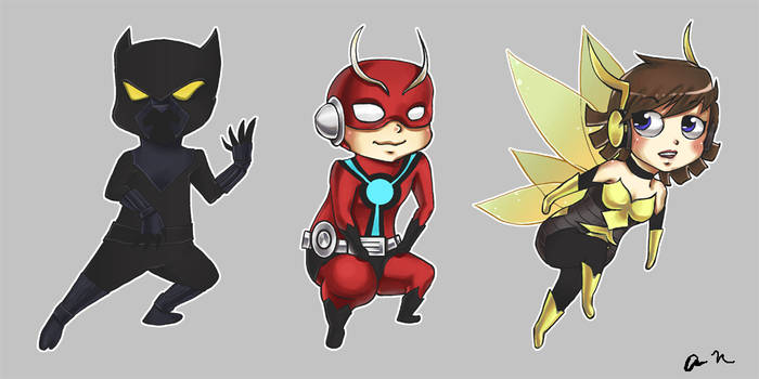 Avengers chibis 1