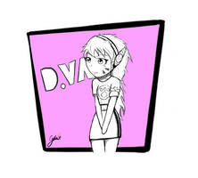 Ownstyle FanArt from D.va - Overwatch