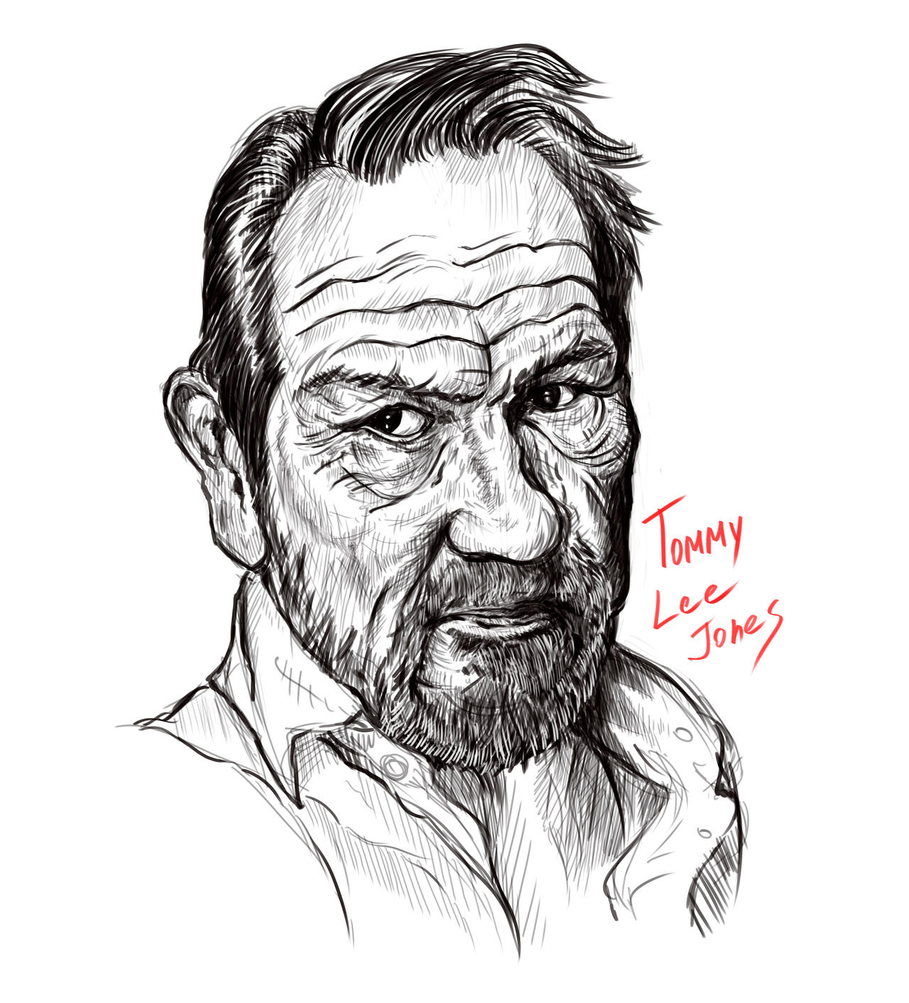Tommy Lee Jones by Garou792 on DeviantArt