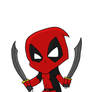 Chibi Deadpool Color